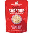 Stella and Chewys Dog Shredrs Chicken and Turkey 2.8Oz.(Case Of 24)