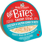 Stella and Chewys Dog Lil Bites Savory Stew Chicken and Salmon 2.7Oz. (Case Of 12)