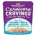 Stella and Chewys Cat Carnivore Cravings Shred Tuna and Mackerel 2.8Oz. (Case Of 24)