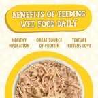 Cats In The Kitchen Cat Grain Free Kitten Frick' A Zee Chicken Recipe 3oz. (Case of 12)