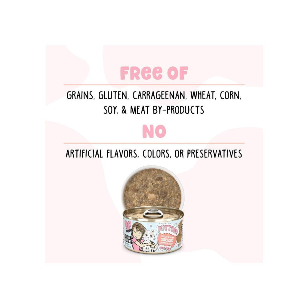 Bff Kitten Cuddle Buds Chicken & Salmon 2.8oz. (Case of 12)