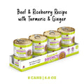 Weruva Dog Bouncy Beef & Rice 14oz.  (Case of 10)