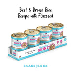 Weruva Dog Shiny Beef & Rice 6oz. (Case of 8)