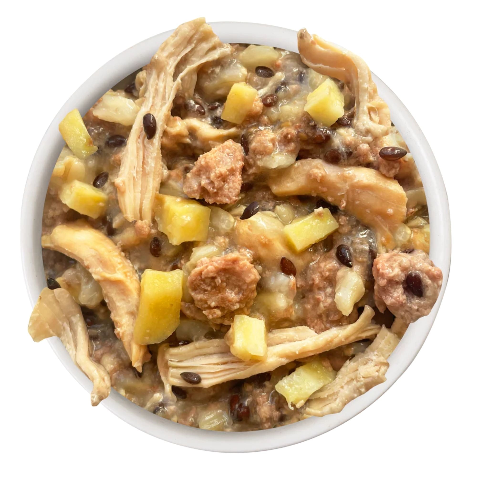 Weruva Dog Shiny Chicken & Rice 14oz.  (Case of 10)