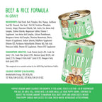 Weruva Dog Puppy Beef & Rice Formula 14oz. - (Case of 10)
