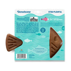 !Benebone Fishbone Dog Chew Toy Salmon, 1ea/XL