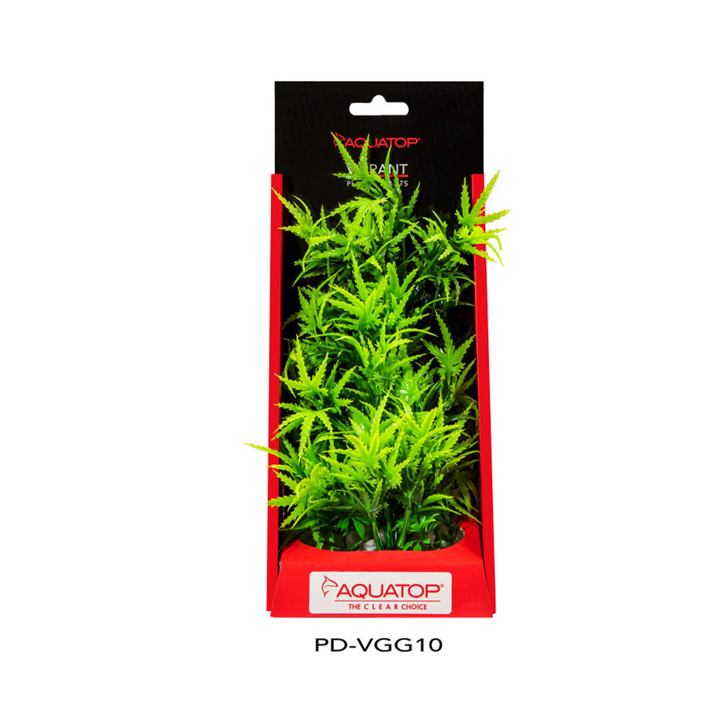 Aquatop Vibrant Garden Plant Green 10in