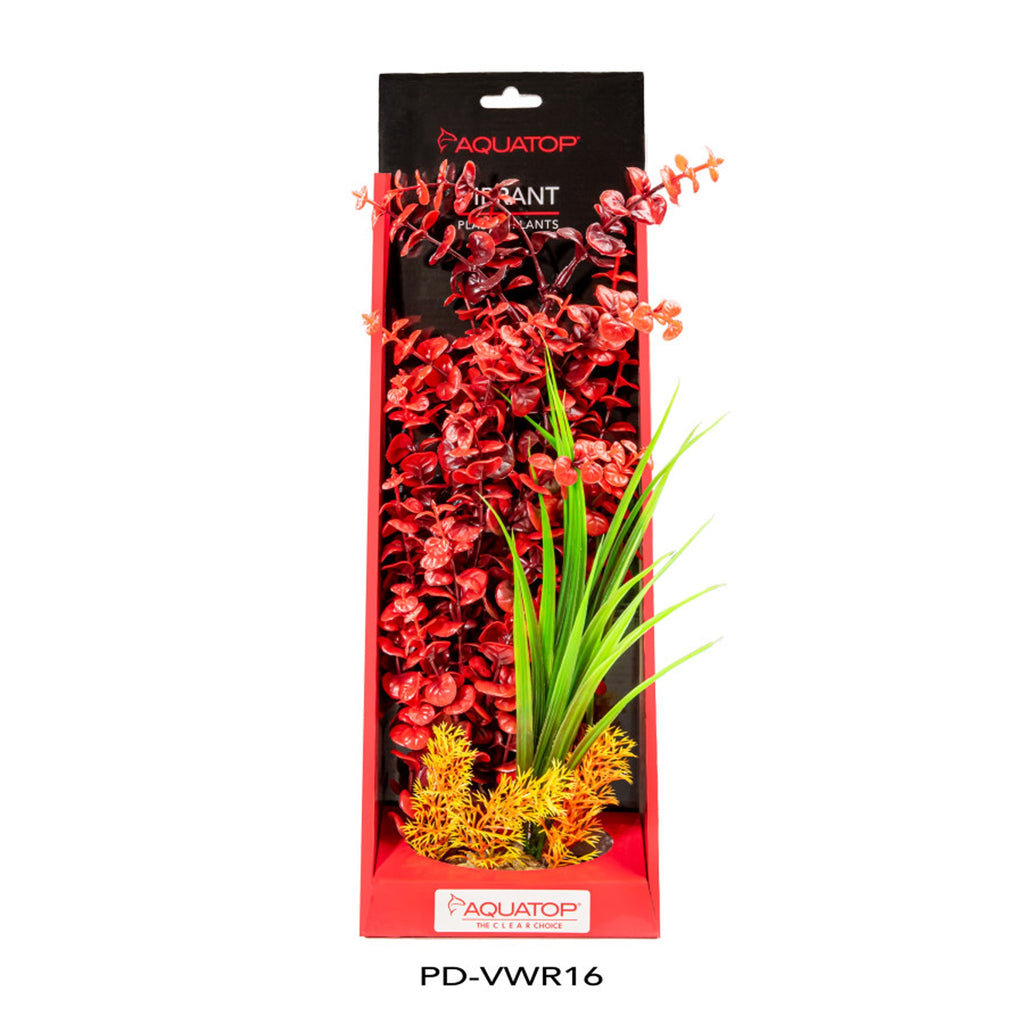 Aquatop Vibrant Wild Plant Red 16in