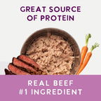 Health Extention Digest Beef & Carrot & Gravy Dog Can 9oz. (Case of 12)