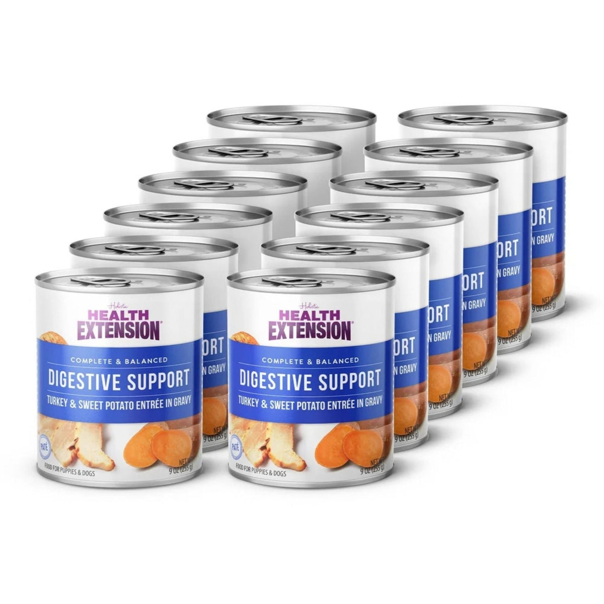 Health Extention Digest Turkey & Sweet Potato & Gravy  9oz. (Case of 12)