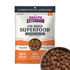 Health Extension Air Dried Superfood Chicken Dog Food 2lb.