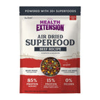 Health Extension Air Dried Superfood Beef Dog Food 2lb.