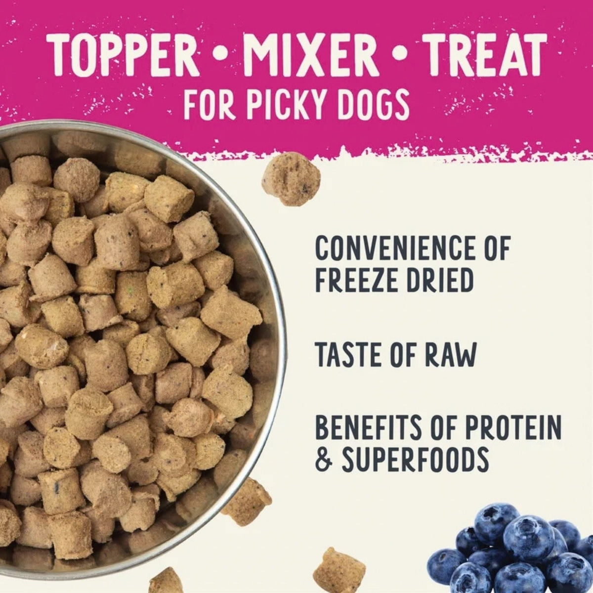Health Extension Freeze Dried Raw Salmon Meal Mixer Dog 12oz.
