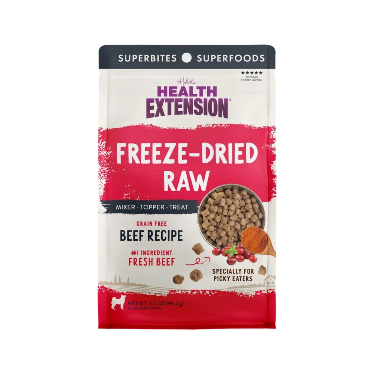 Health Extension Freeze Dried Beef Meal Mixer .75oz.