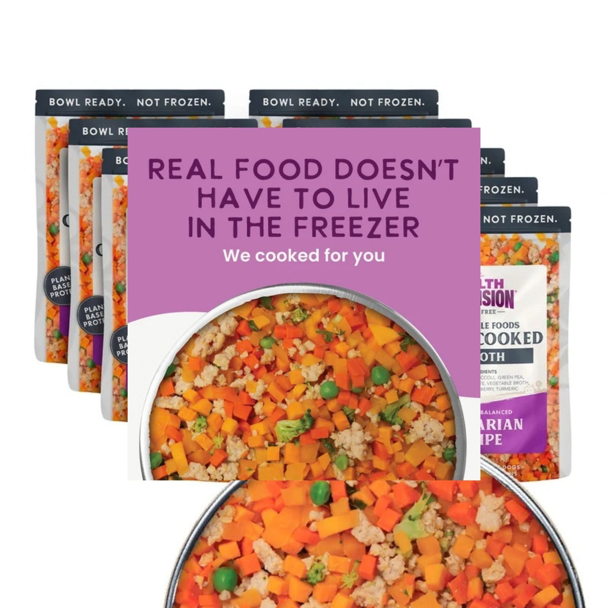 Health Extension Gently Cooked Vegetarian Dog  9oz. (Case of 10)