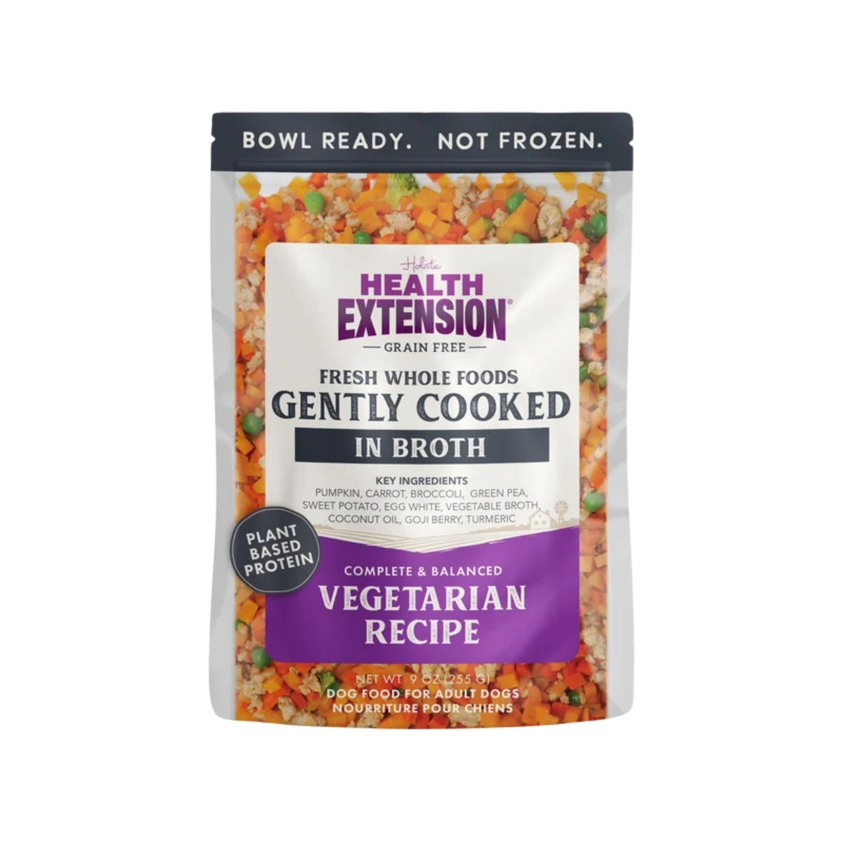 Health Extension Gently Cooked Vegetarian Dog  9oz. (Case of 10)