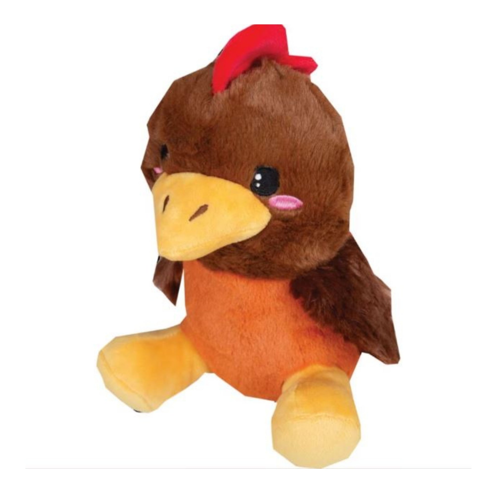 Snugarooz Rusty The Rooster Brown 7in.