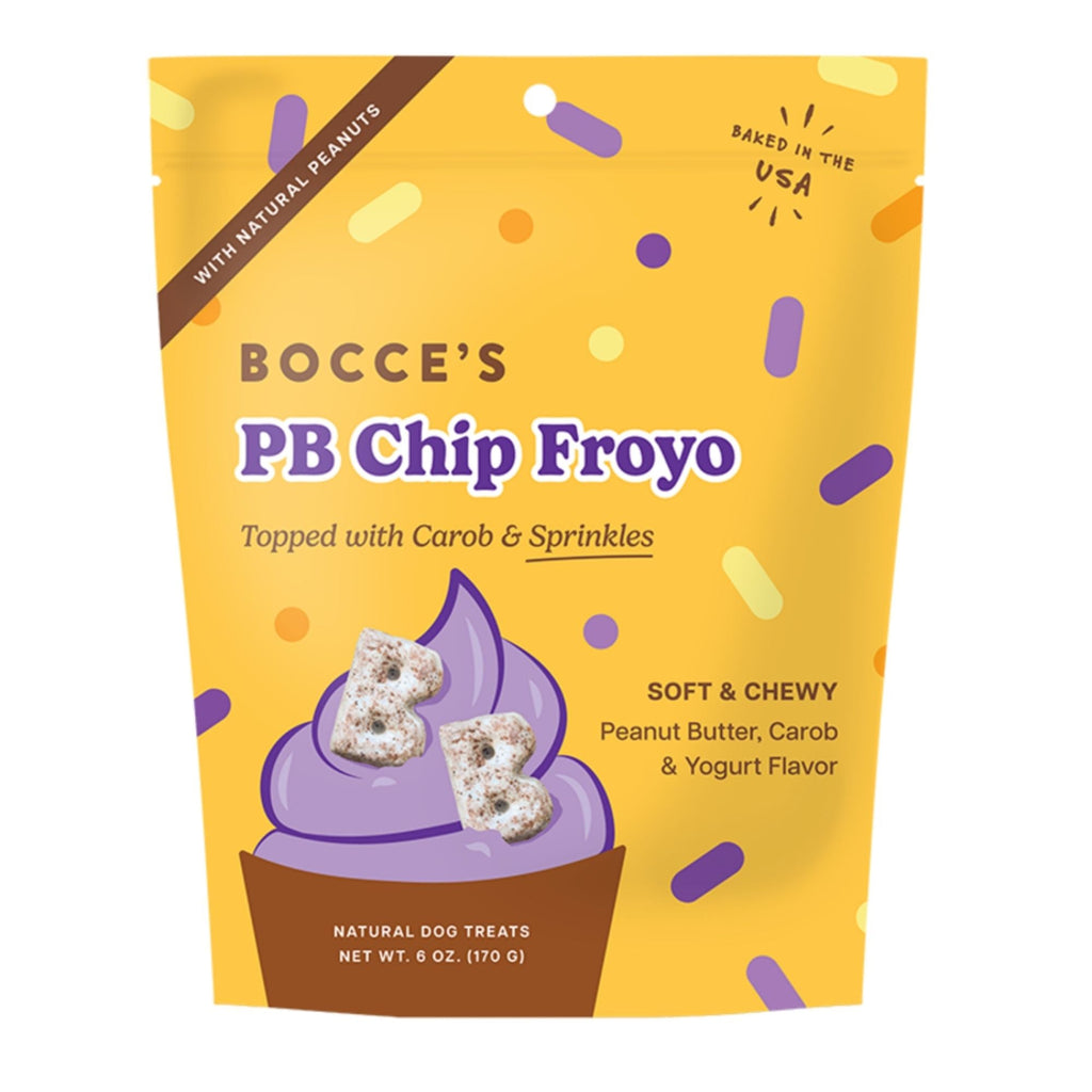 Bocce's Bakery Dog Froyo Grain Free Peanutbutter Chip 6oz.