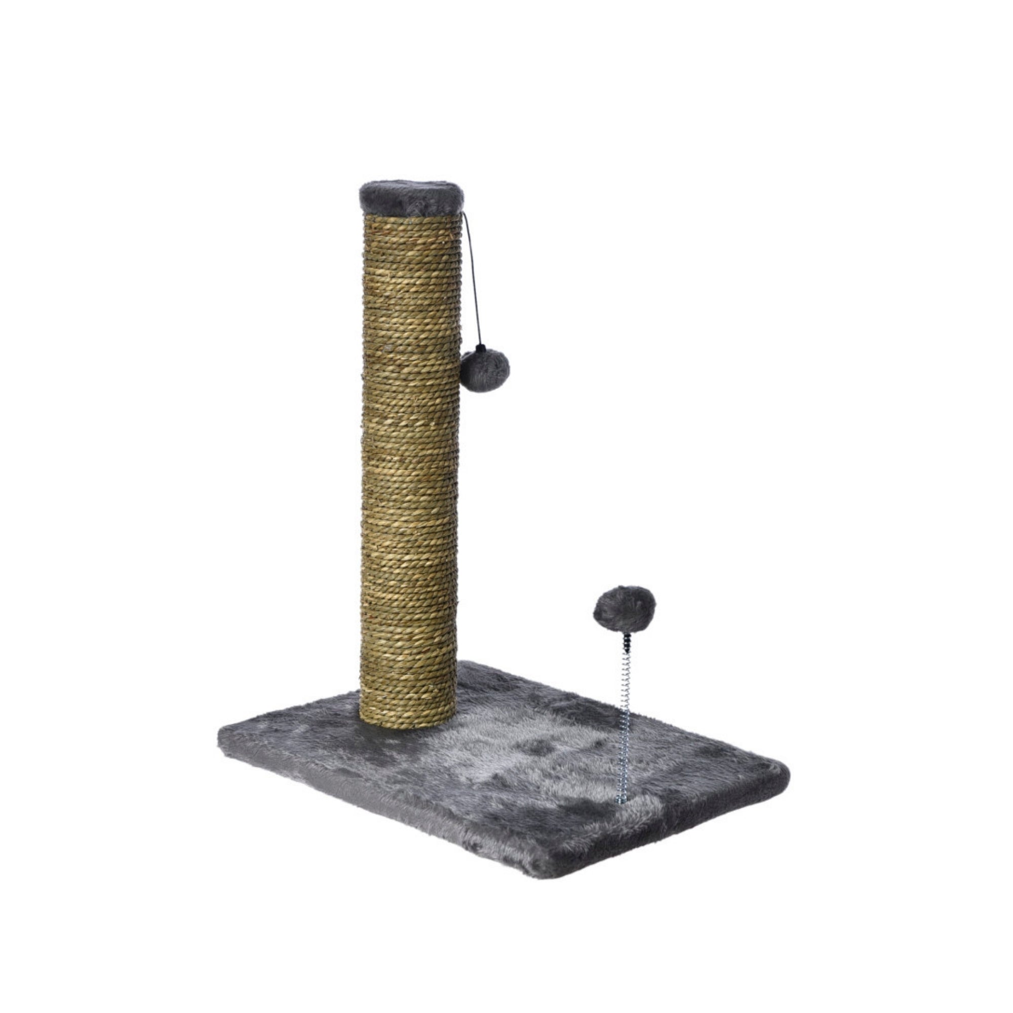 Max & Marlow Cat Scratching Post w/ 2 Cat Toys 1ea/20 in.