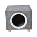 Max & Marlow Square Cat Condo 1ea