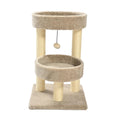 Max & Marlow 2 Level Carpet Cat Tower 1ea/24 in.
