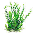 Aquatop Elodea Aquarium Plant with Weighted Base Green 9 in Default Title
