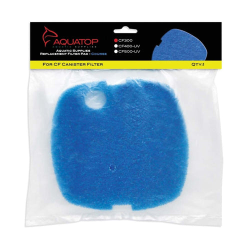 Aquatop Replacement Filter Sponge for CF Series Filters For CF-300 Blue 1 Pack Default Title