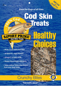 Savory Prime Cod Skin Crunchy Bites Dog Treats 1ea/8oz.