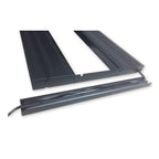 Aquatic Life Endcap for Hybrid T5HO LED Mounting System Black, 1ea/18in.