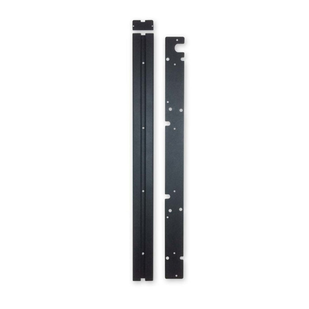 Aquatic Life Endcap for Hybrid T5HO LED Mounting System Black, 1ea/18in.