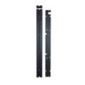 Aquatic Life Endcap for Hybrid T5HO LED Mounting System Black, 1ea/18in.