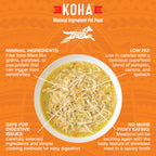 Koha Dog Grain Free Shredded Chicken 5.5oz. (Case of 12)