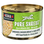 Koha Dog Grain Free Shredded Chicken And Duck 5.5oz. (Case of 12)