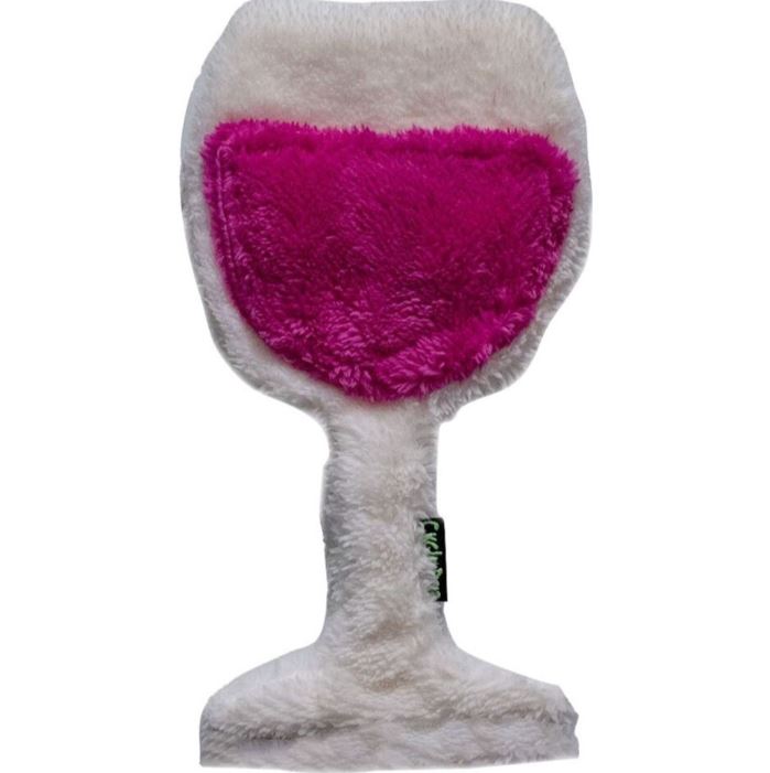 Cycle Dog Brewgear Wine Glass Dog Toy Assorted Small