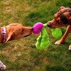 Cycle Dog Duraplush Radish Puzzle Dog Toy Pink Medium