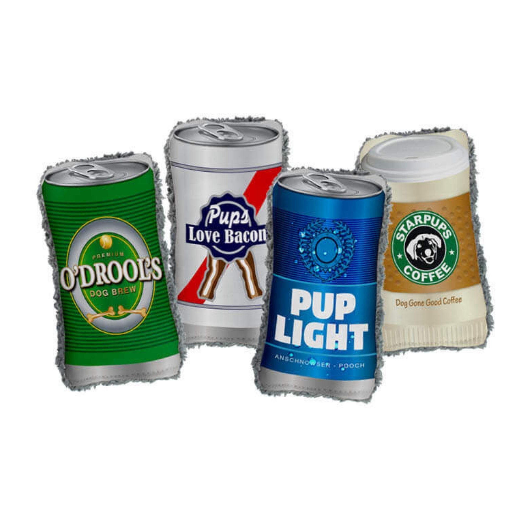 Cycle Dog Brewgear Beer Can Dog Toy Assorted Small