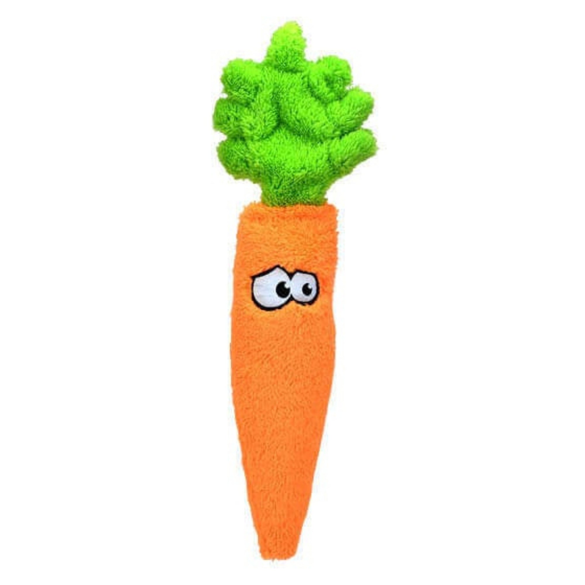 Cycle Dog Duraplush Carrot Dog Toy Ornged Medium