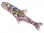 Yeowww Pollock Fish Catnip Toy MultiColor, 11 in