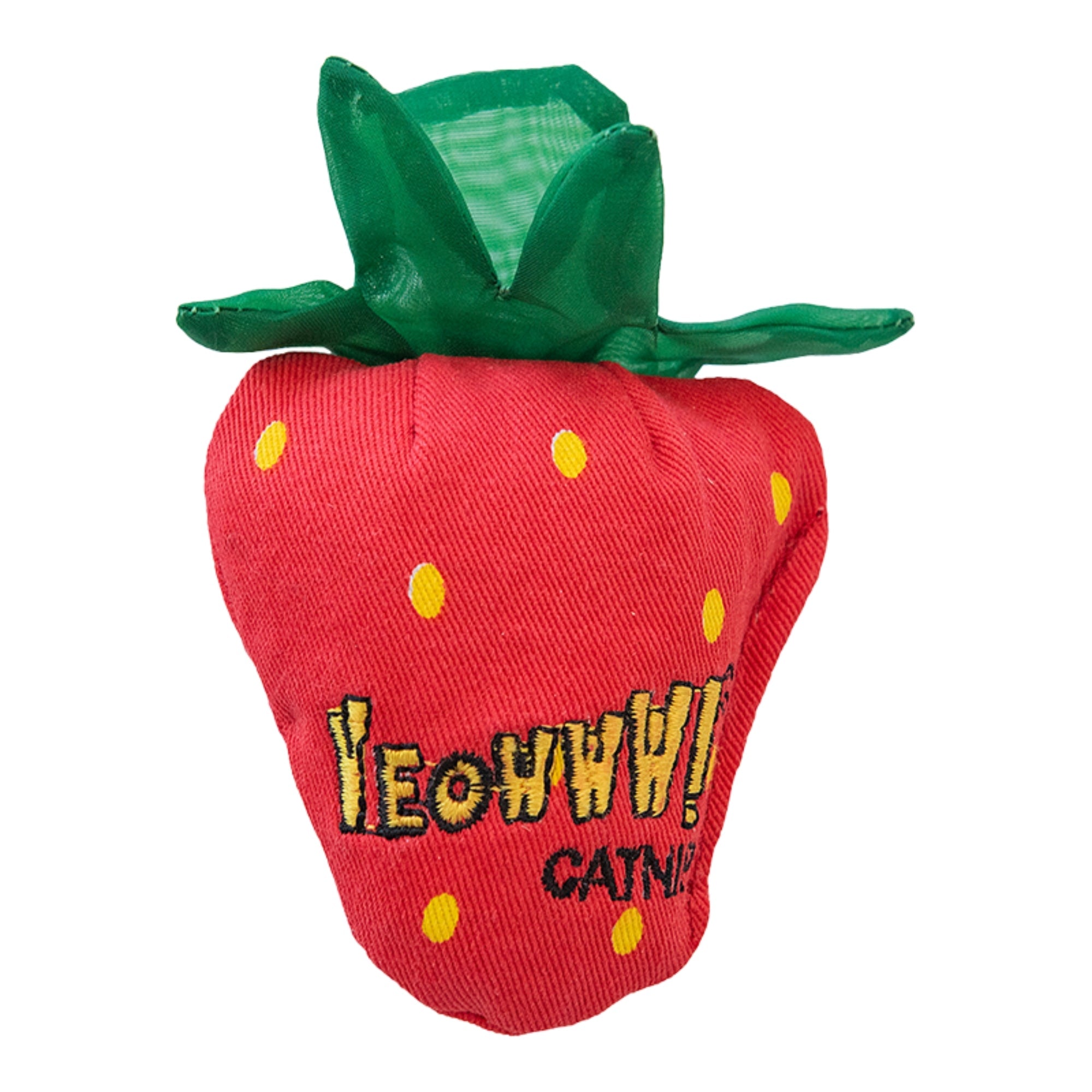Yeowww Strawberry Catnip Cat Toy Original, Single