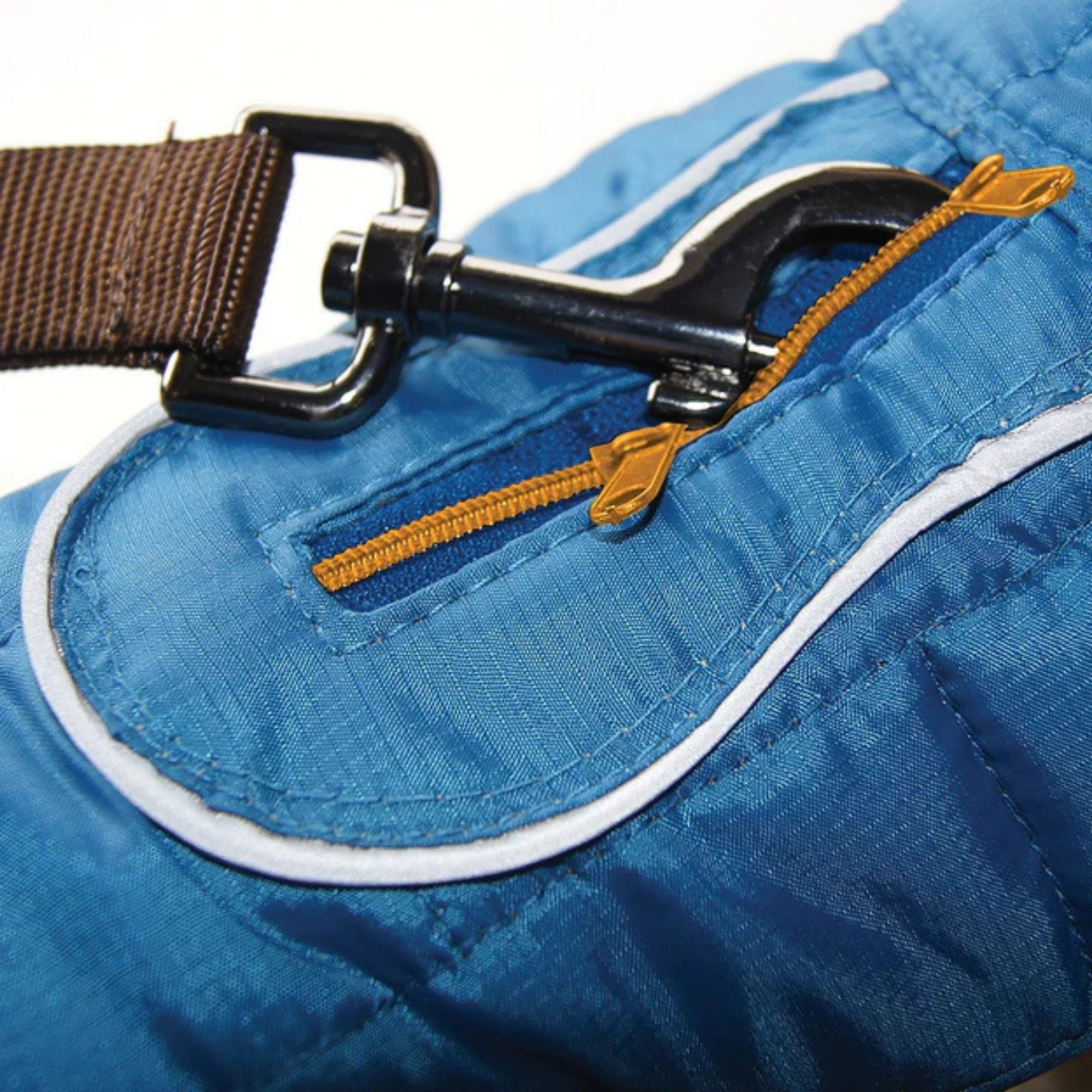 Kurgo Dog Jacket Loft Blue/Orange Medium