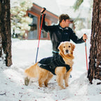 Kurgo Dog North Country Coat Black Medium