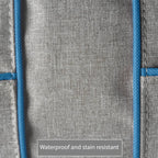 Kurgo Dog Hammock Heather Charcoal & Blue