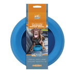 Kurgo Dog Wander Splash Free Water Bowl Blue