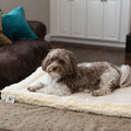 Hugglehounds Dog Fleece Mat - Natural Small 23X30In.