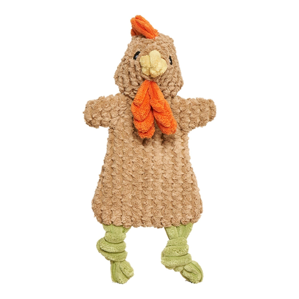 Hugglehounds Dog Huggleflatties Pasture Pals Small - 3 Pack (Barley Horse Hopper Frog & Rusty Rooster)
