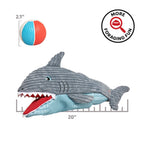 Hugglehounds Dog Hugglesnuffles Chomp & Chase Finn 20"