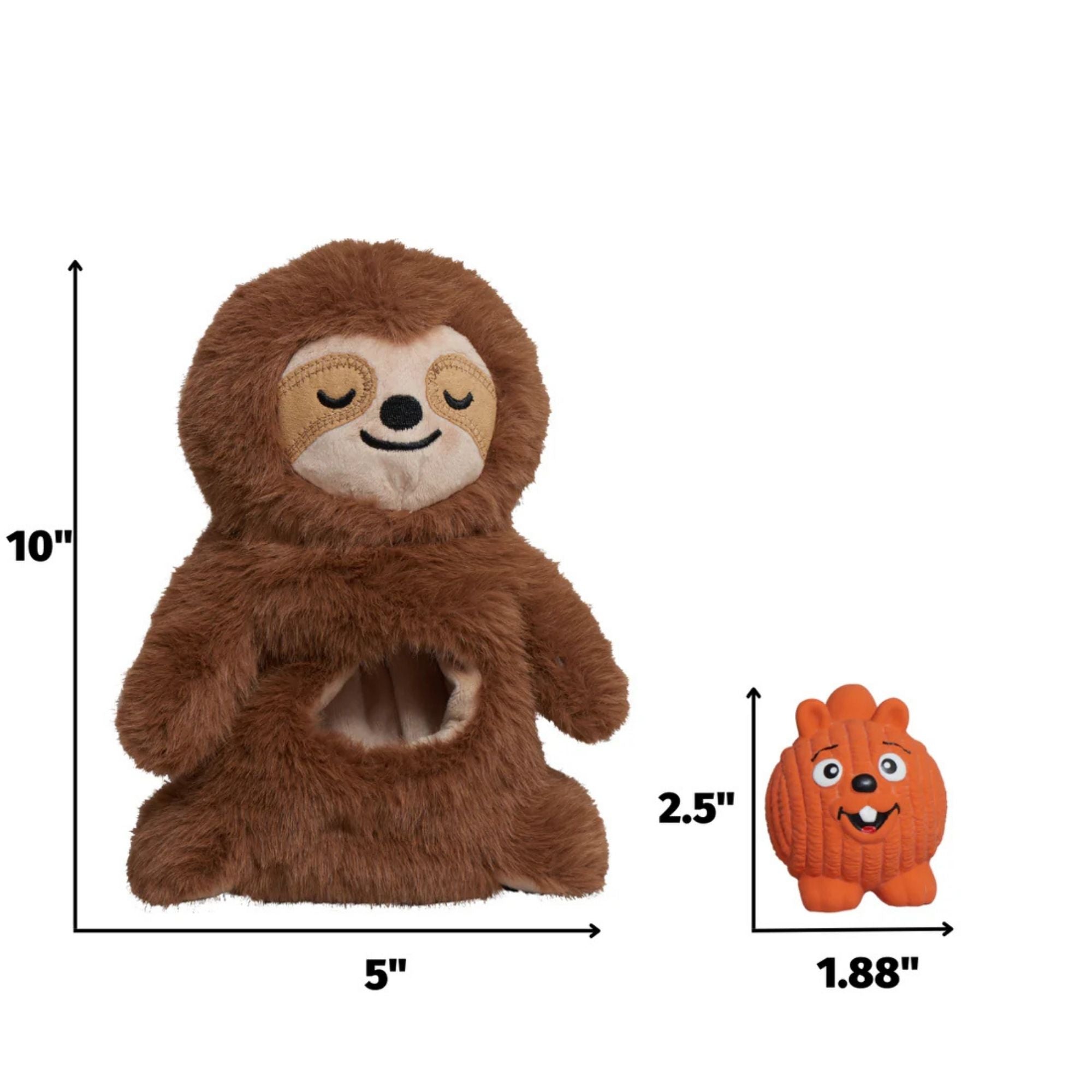 Hugglehounds Dog Hugglesnuffles Snuggle & Zoom Enrichment Toy