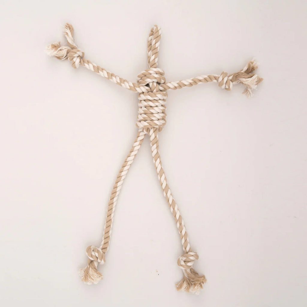 Hugglehounds Dog Rope X Brace Birch Bunny 18 Inch