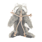 Hugglehounds Dog Rope X Brace Redwood Racoon 15 Inch