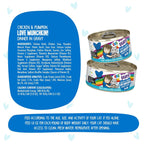 BFF Cat Omg Gravy Love Munchkin Chicken 2.8oz. - (Case of 12)